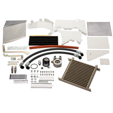 HKS S Type Oil Cooler Kit For 2015-21 Subaru WRX STI - Black - 15004-AF111