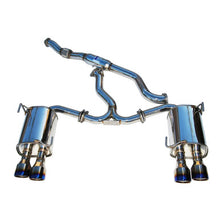 Invidia Q300 Cat Back Exhaust Titanium Tips for 2015-2021 Subaru STI and WRX - HS15STIG3T
