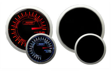 Prosport 52mm Amber / White - Air Fuel Ratio Gauge
