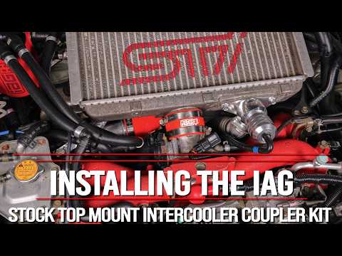 IAG Stock Top Mount Intercooler Coupler Kit Install Video