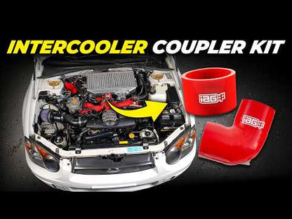 IAG “Trim to Fit” Top Mount Intercooler Coupler Kit for 2004-21 Subaru STI