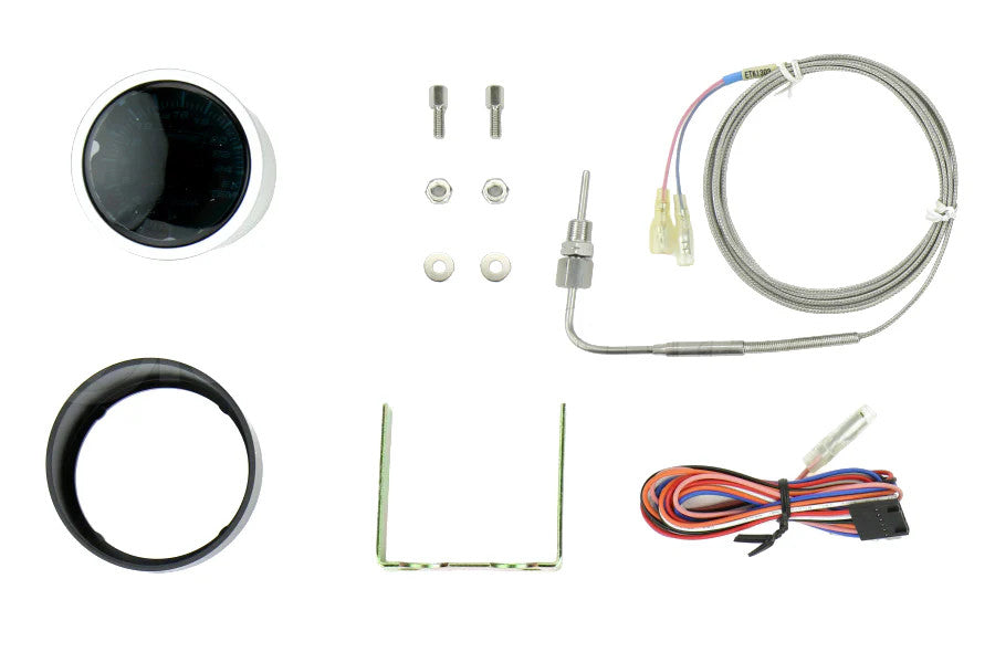 Prosport 52mm Amber / White - Electrical Exhaust Gas Temperature Gauge - Parts