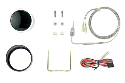 Prosport 52mm Amber / White - Electrical Exhaust Gas Temperature Gauge - Parts