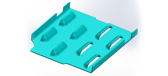 Oil Baffle Drawing