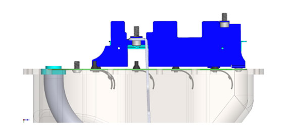 Oil Baffle Drawing