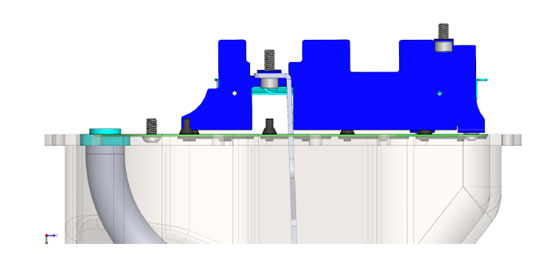 Oil Baffle Drawing